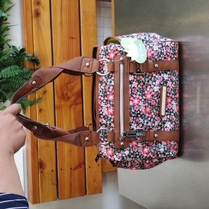 Lily Bloom NWT Wildflower Meadow Landon Satchel Bag